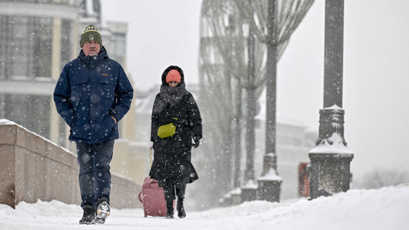 Синоптик Шувалов предупредил о продолжительных снегопадах в Москве