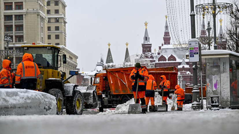 Синоптик Шувалов классифицировал снегопад в Москве как умеренный