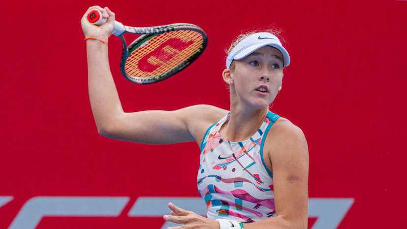 16-летняя россиянка Андреева стала «Новичком года» по версии WTA