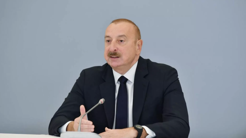 Алиев выдвинут кандидатом в президенты Азербайджана