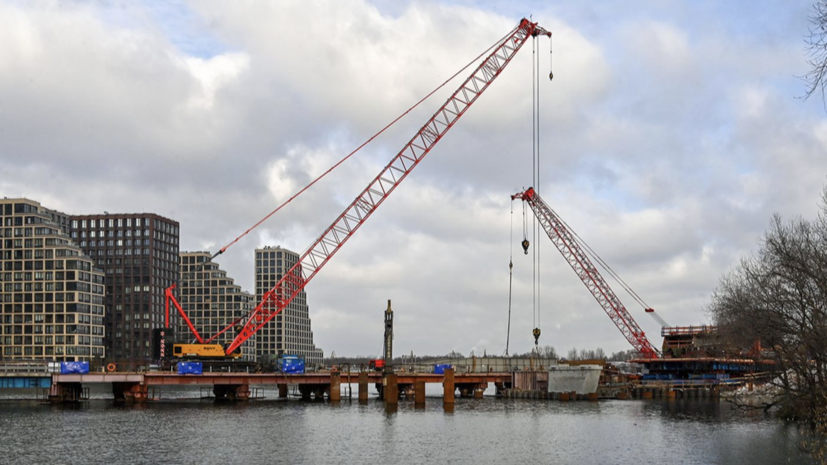 В Москве построят мосты через реку Яузу и Нагатинский затон в 2024 году