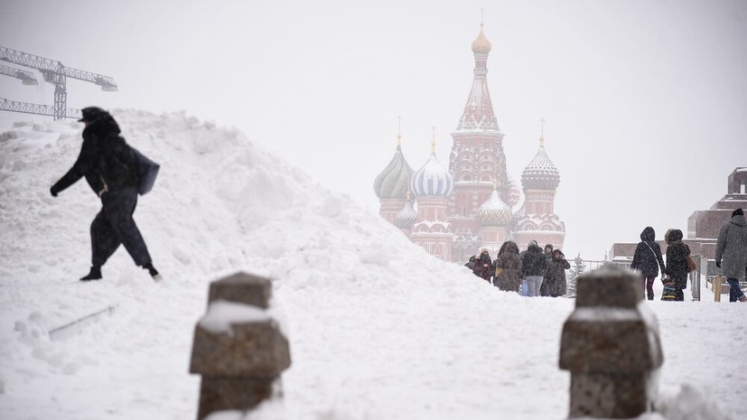 Синоптик Варакин спрогнозировал рекордную высоту снега в Москве