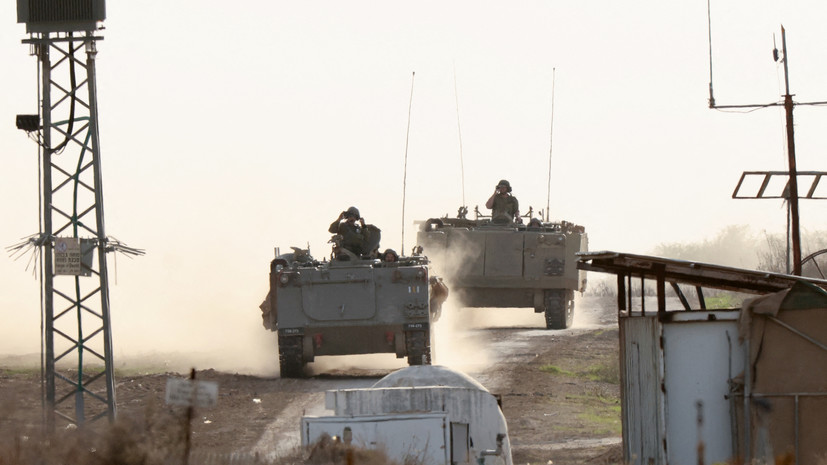 Израиль заявил о приостановке боевых действий в одном из районов на юге Газы