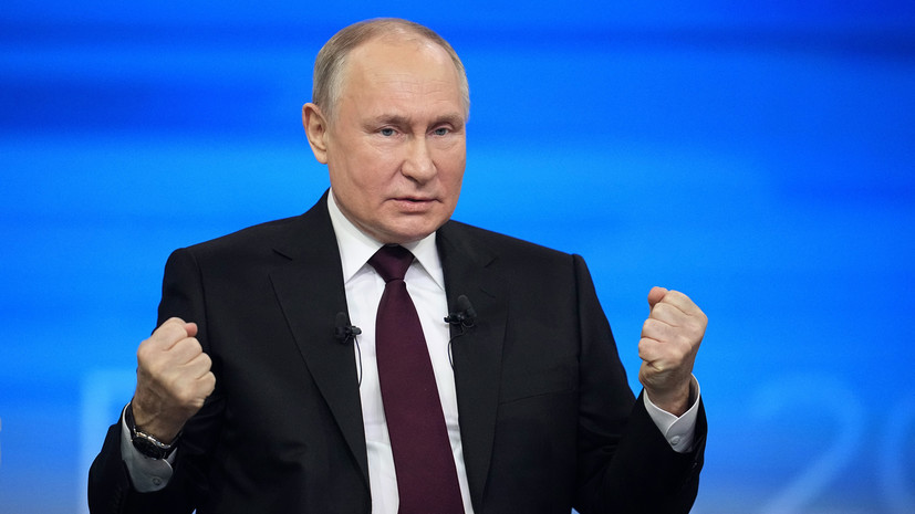 Путин заявил, что победа будет за Россией