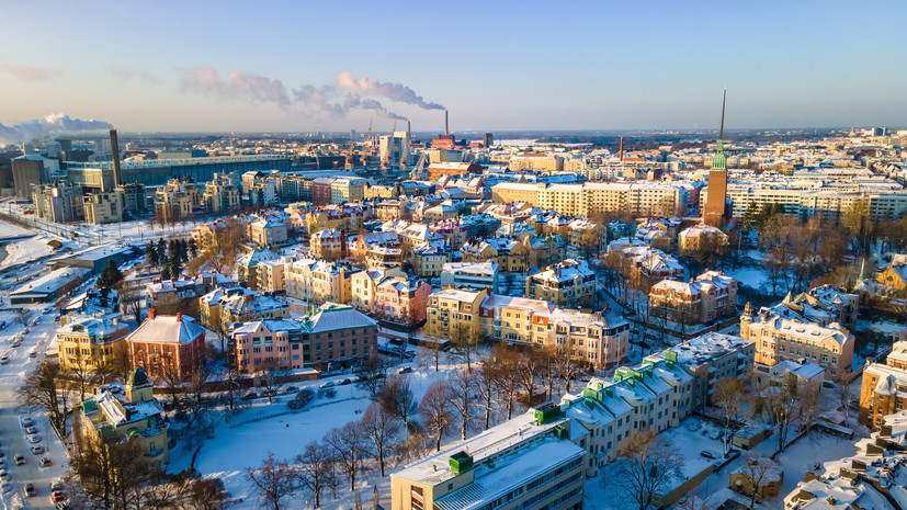 Около 100 тысяч работников участвовали в забастовке профсоюзов в Финляндии