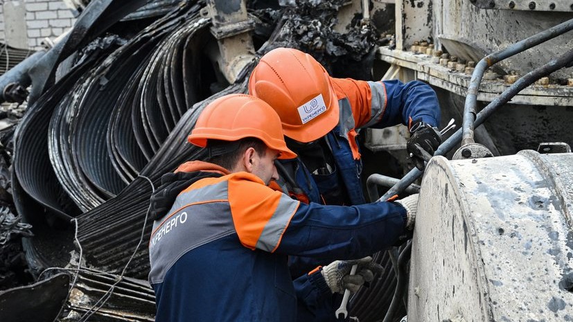 «Укрэнерго» сообщила о повреждении ТЭС на востоке Украины