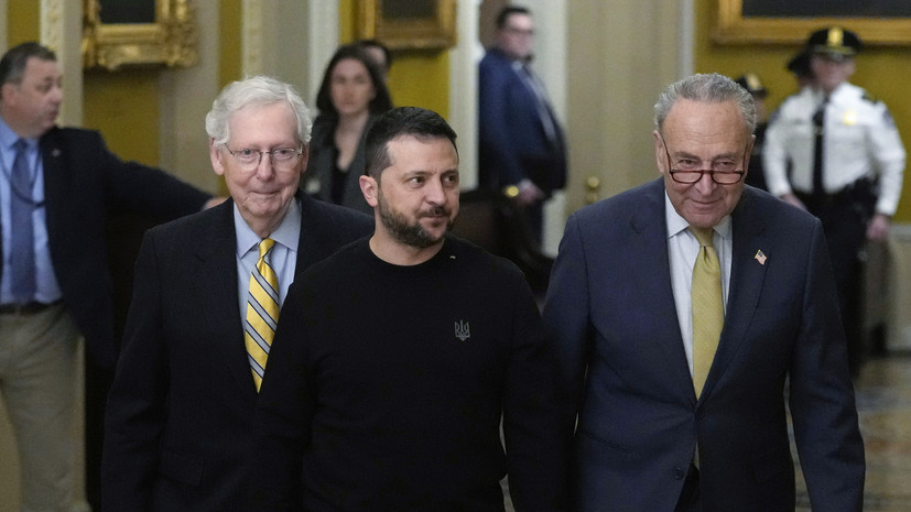 Zeit: поездка Зеленского в Вашингтон обернулась провалом