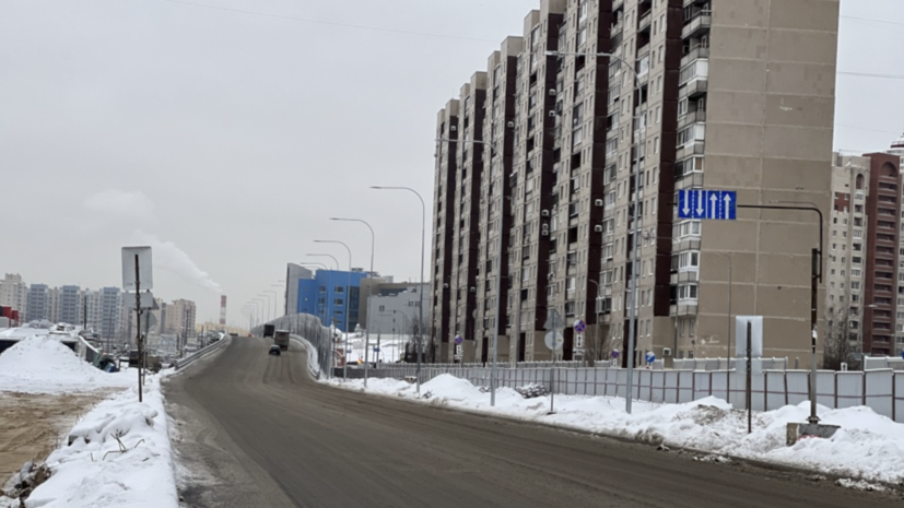 Первый этап строительства Московско-Дунайской развязки окончили в Петербурге