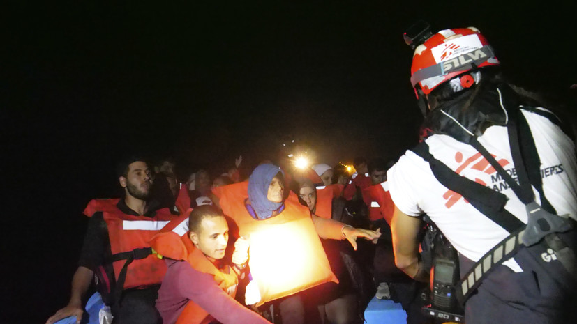 В ООН заявили о гибели 61 мигранта в результате крушения лодки у берегов Ливии