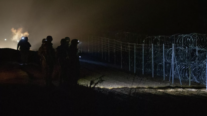 Мигранты дважды попытались напасть на патруль польских пограничников