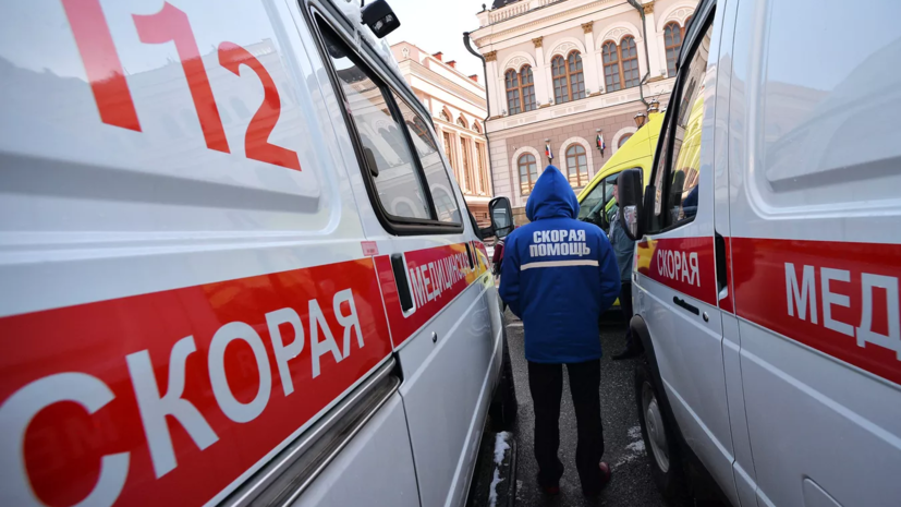 Автобус со школьниками опрокинулся под Ярославлем, пострадали два человека