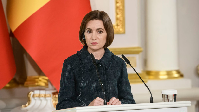 Санду пообещала инициировать в Молдавии референдум по вопросу членства в ЕС