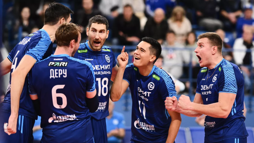 Казанский «Зенит» стал 12-кратным победителем Кубка России по волейболу