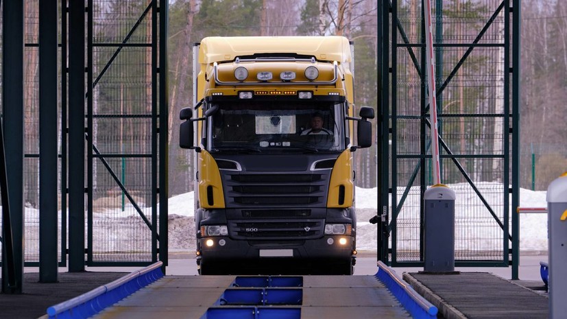 Кабмин России продлил запрет на въезд грузовиков из ЕС и Британии
