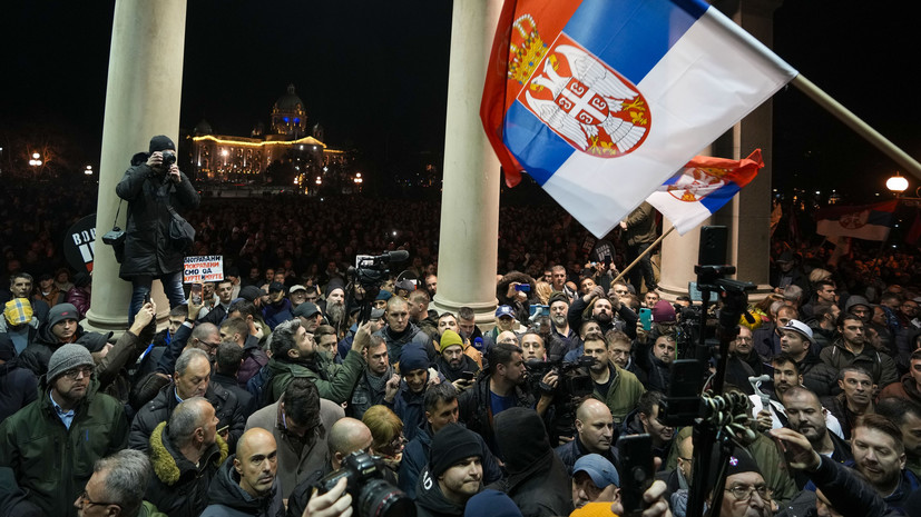 Посол России: данные Сербии о подстрекательстве протестов Западом неопровержимы