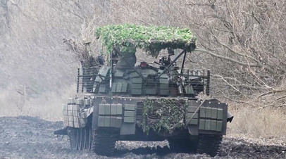 Танк Т-62М группировки войск «Восток»