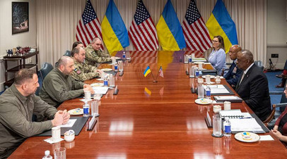 Переговоры украинской и американской делегаций в Вашингтоне