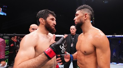 Бойцы UFC Магомед Анкалаев и Джонни Уокер