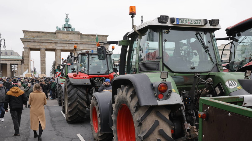 Тракторный протест: к чему могут привести массовые акции фермеров в Германии