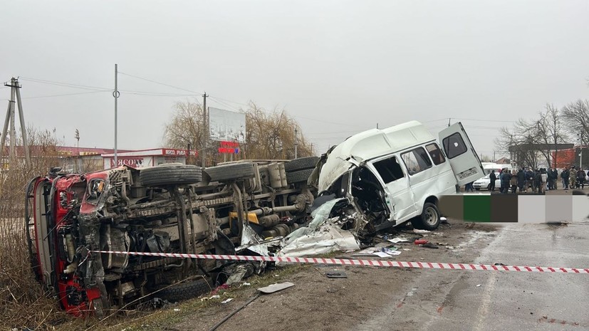 Число погибших в ДТП с участием маршрутки на Ставрополье увеличилось до восьми