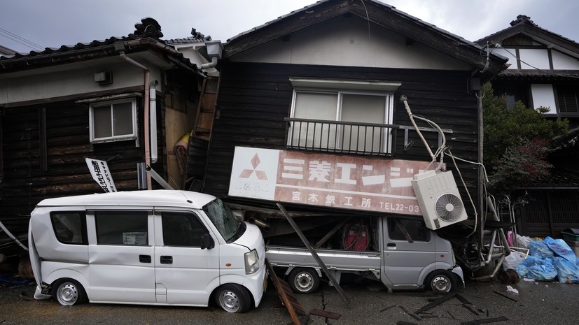 Число погибших при землетрясении в Японии выросло до 202