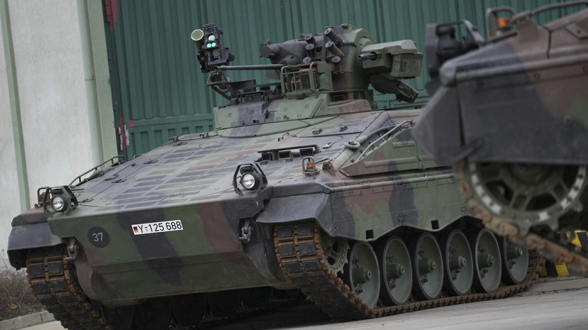 Депутат ФРГ: на Украине построят техцентр для обслуживания танков