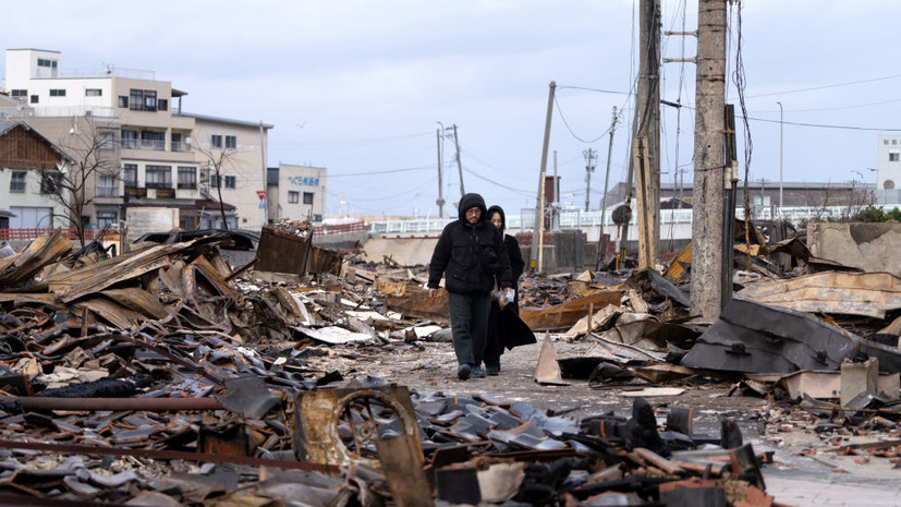 Число погибших при землетрясении в Японии выросло до 206