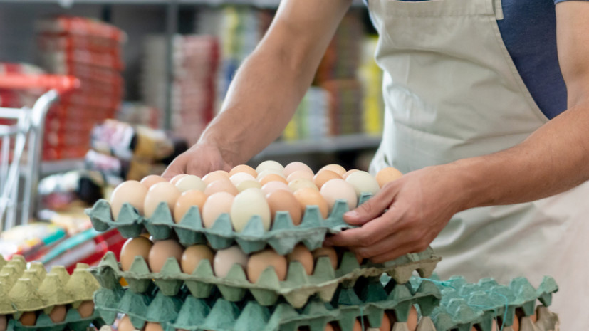 Минсельхоз спрогнозировал скорое снижение цен на яйца в торговых сетях