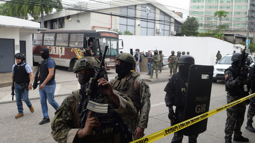 Кирби: США не рассматривают возможность отправки войск в Эквадор