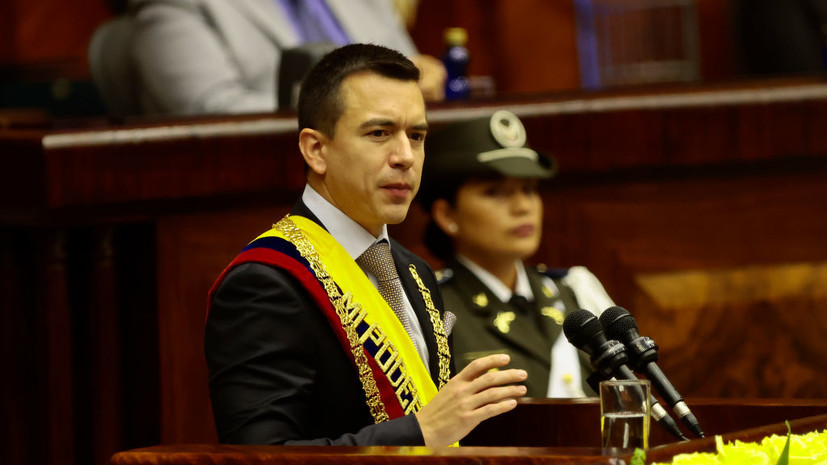 Президент Эквадора заявил о войне с терроризмом в стране