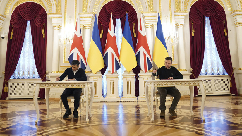 Эксперты сочли пиар-акцией соглашение Британии и Украины о безопасности