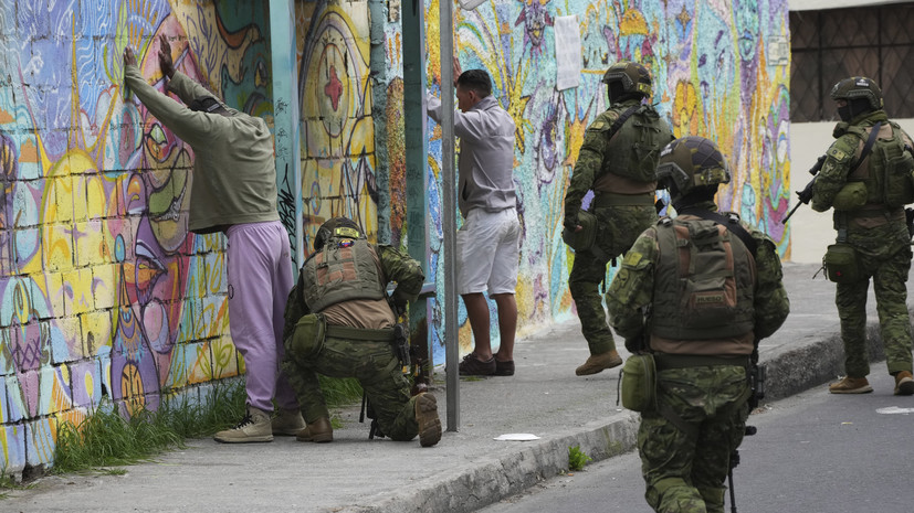 Силовики задержали в Эквадоре двух главарей банды, объявленной террористами