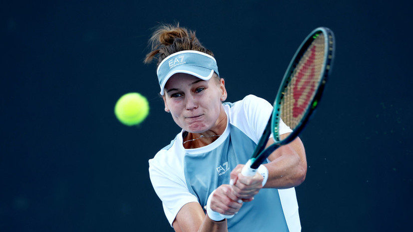 Кудерметова проиграла Голубич на старте Australian Open