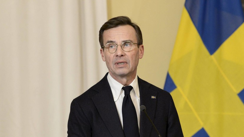 Премьер Швеции заявил, что война пока не стоит на пороге страны