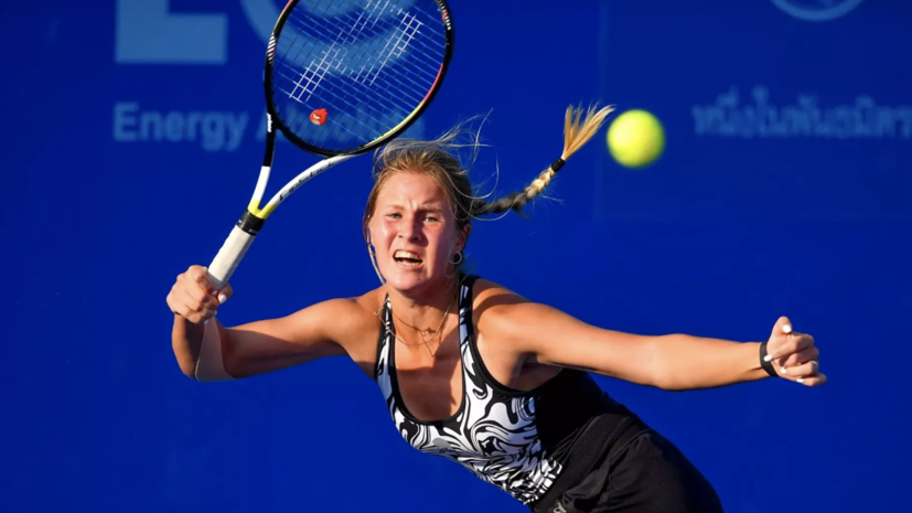 Захарова вышла в третий круг Australian Open, обыграв Юван