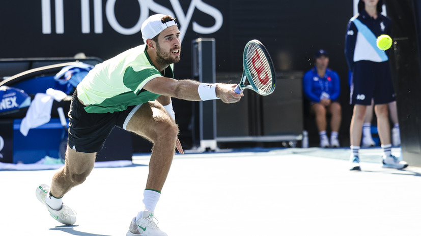 Хачанов победил Ковачевича и вышел в третий круг Australian Open