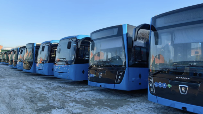 В Кемеровскую область поступили 22 новых автобуса