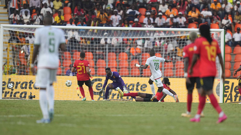 Ангола обыграла Мавританию в матче Кубка Африки по футболу