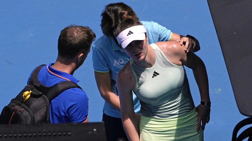 Свитолина отказалась продолжать матч с Носковой и покинула Australian Open