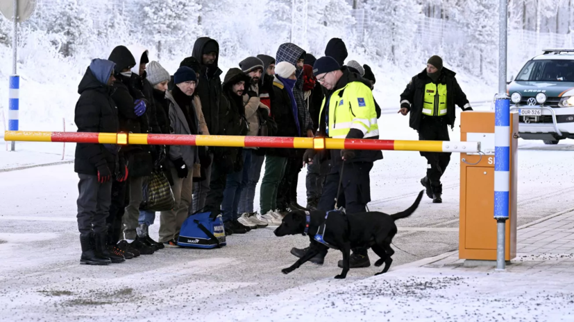 В Финляндии пограничники задержали порядка 20 человек на границе с Россией