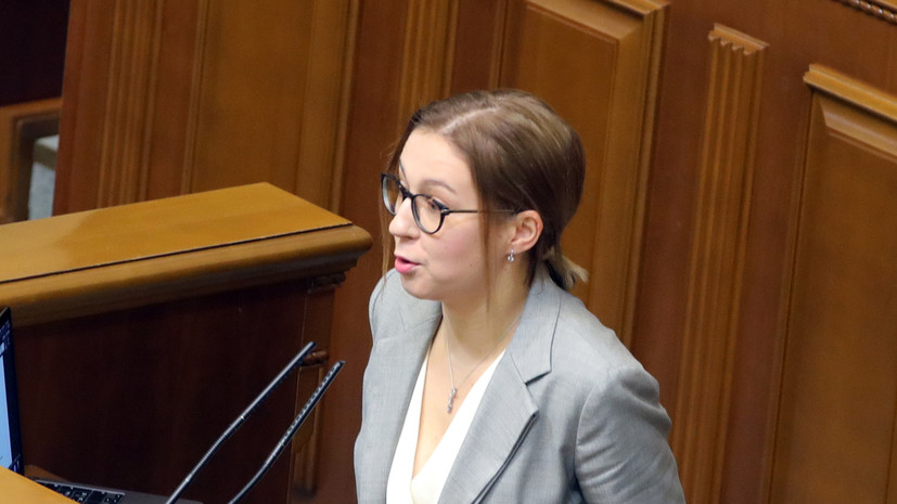 Украинский депутат Совсун выступила за мобилизацию женщин в ВСУ