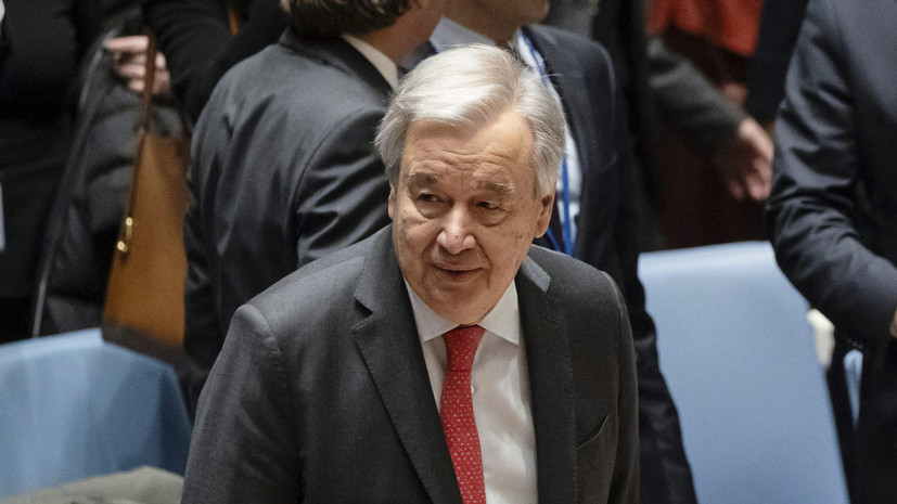 Гутерреш направит в СБ ООН уведомление по Международному суду по Израилю