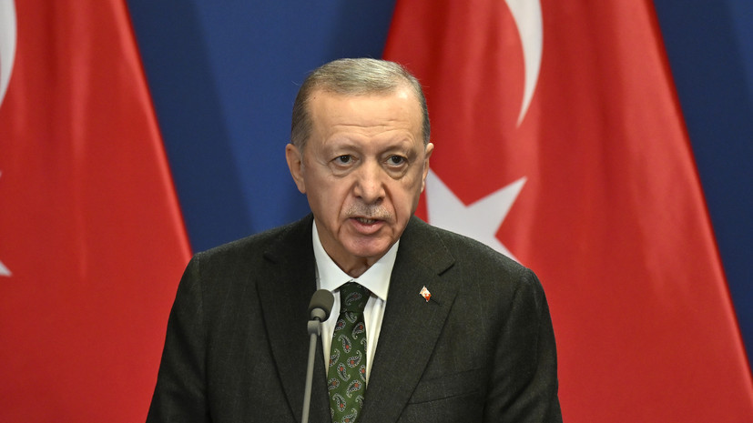 Эрдоган призвал Израиль как можно скорее прекратить военные действия в Газе