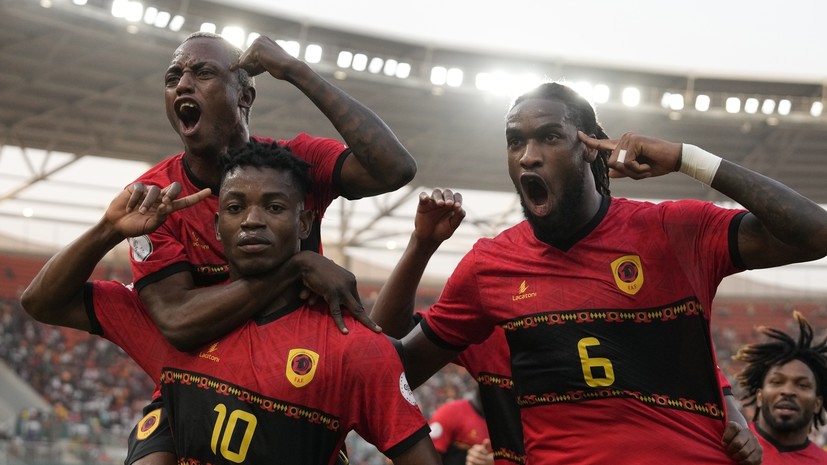 Ангола победила Намибию и вышла в 1/4 финала Кубка африканских наций