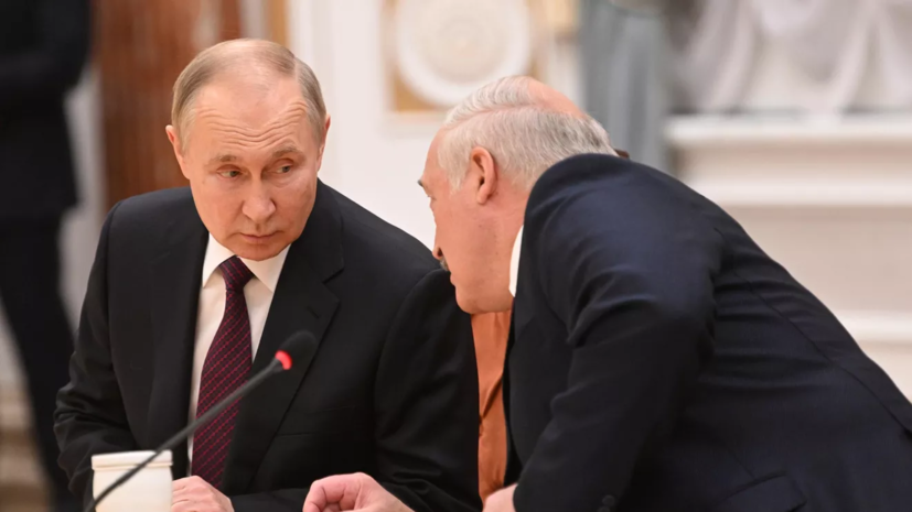 Путин пообещал подробно проинформировать Лукашенко о происходящем в зоне СВО