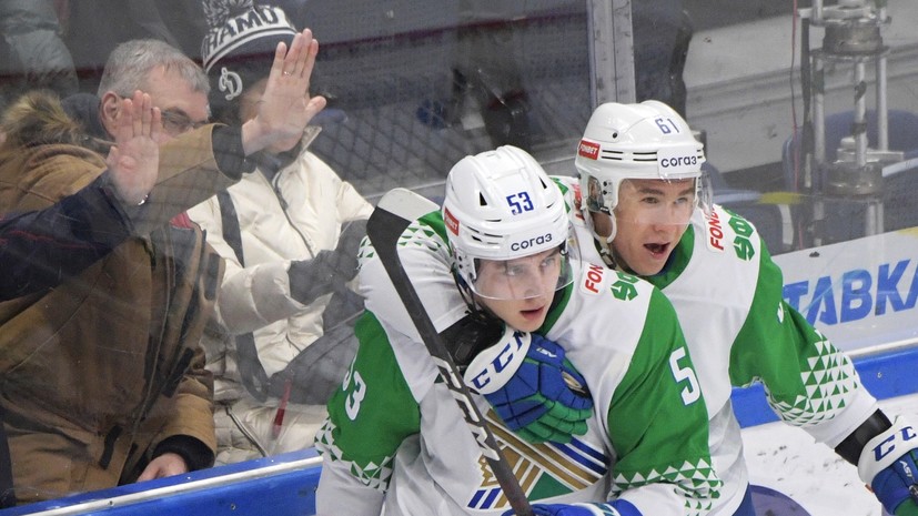 «Салават Юлаев» победил «Адмирал» и вышел в плей-офф КХЛ