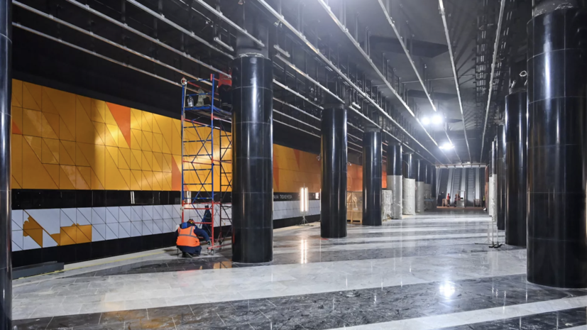 Собянин прокомментировал ход строительства станции метро «Генерала Тюленева»