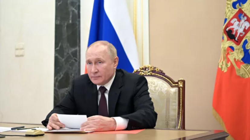Путин: беспилотники очень эффективно решают задачи спецоперации