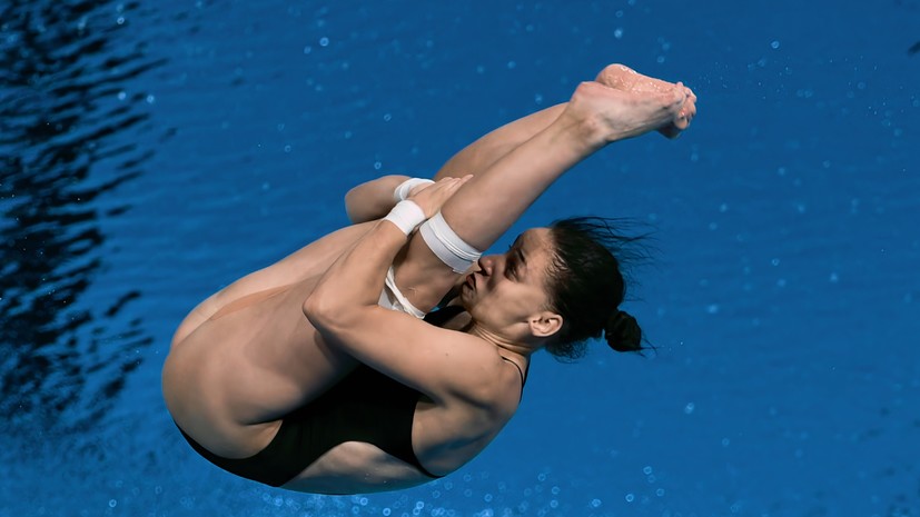 Кузина выиграла Кубок России по прыжкам в воду с трёхметрового трамплина