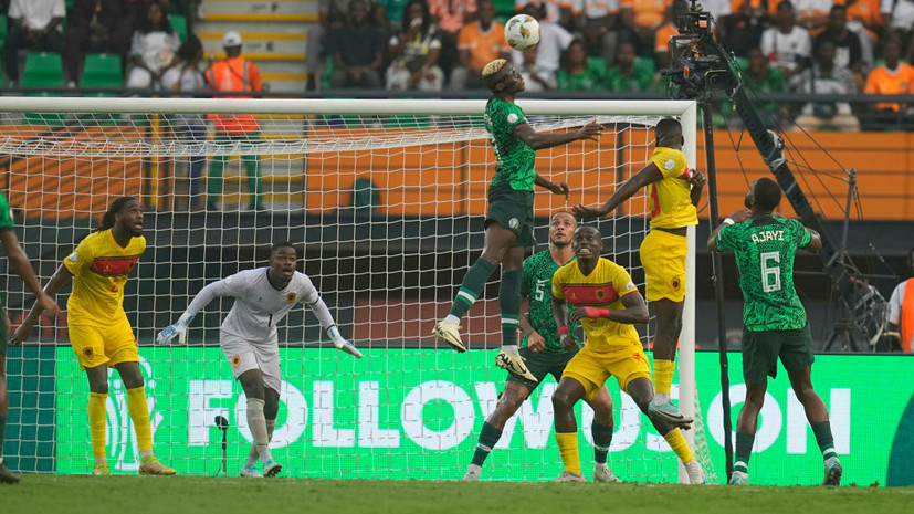 Нигерия победила Анголу и вышла в полуфинал Кубка Африки